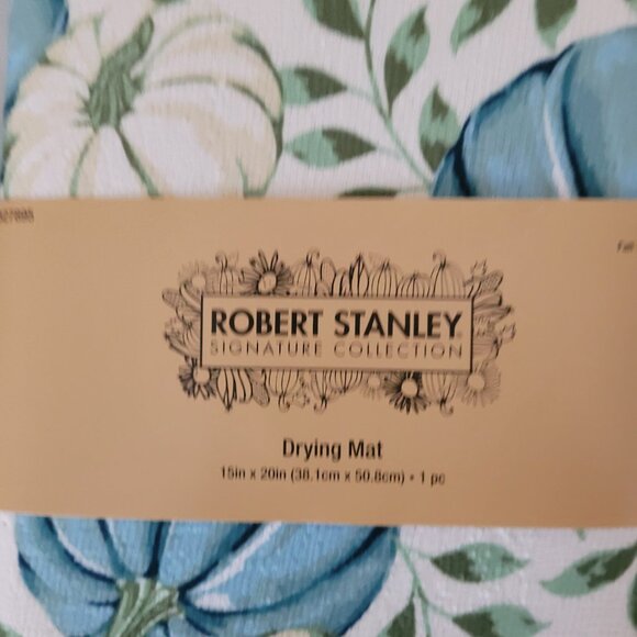 Blue Pumpkins Fall Dish Mats (3 mats) Robert Stanley  NWT - Picture 6 of 7